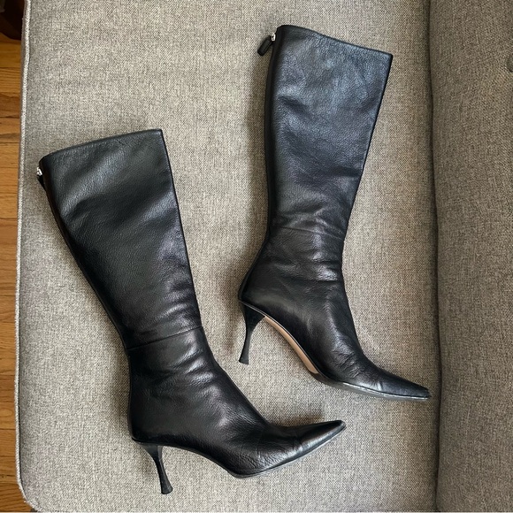Vintage Gucci tall heeled boots - Picture 1 of 8